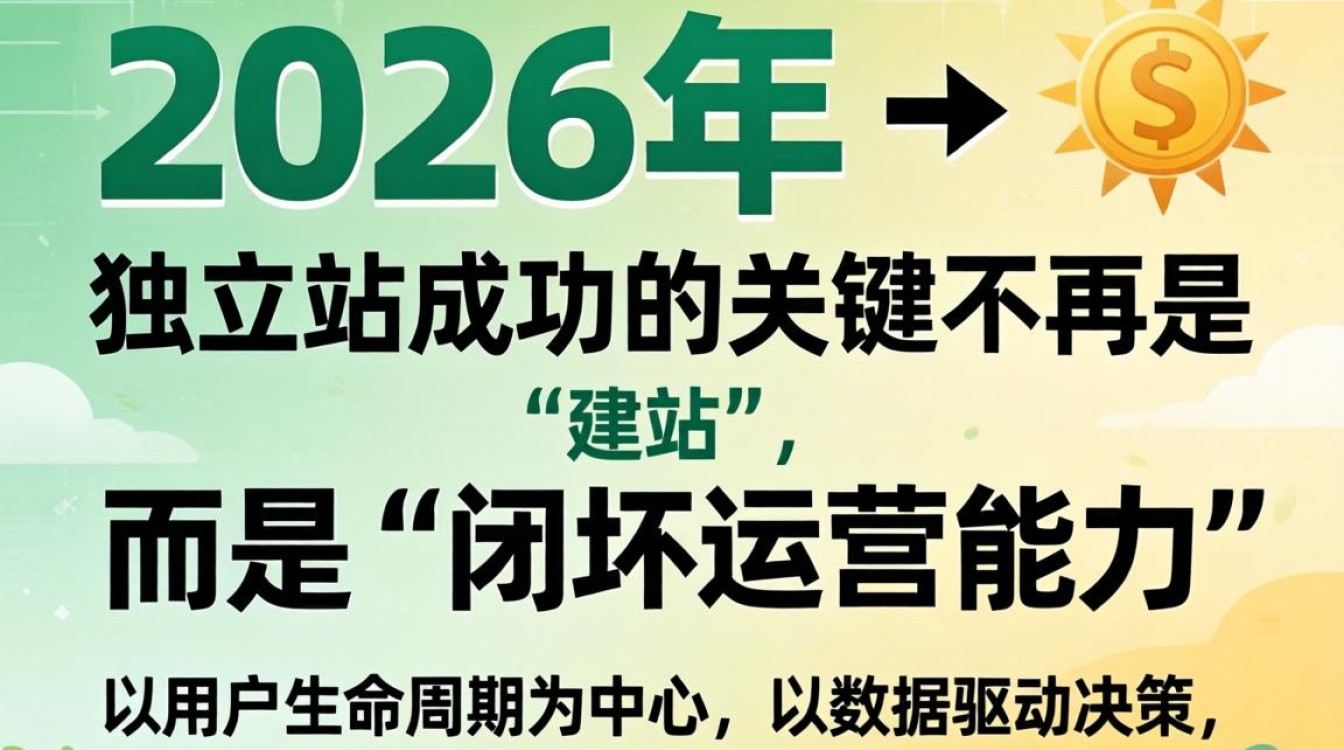 2026年独立站运营从零起步的完整策略