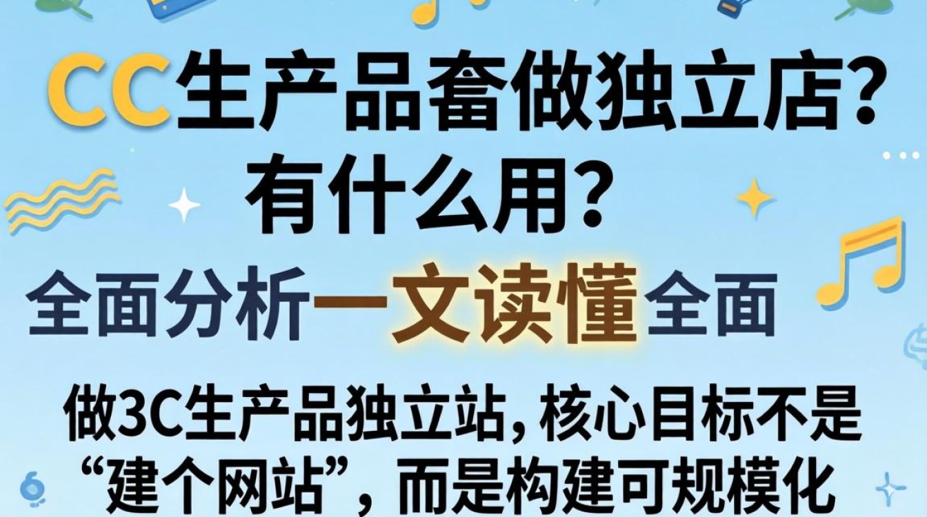 3c独立站搭建流程与运营优势解析