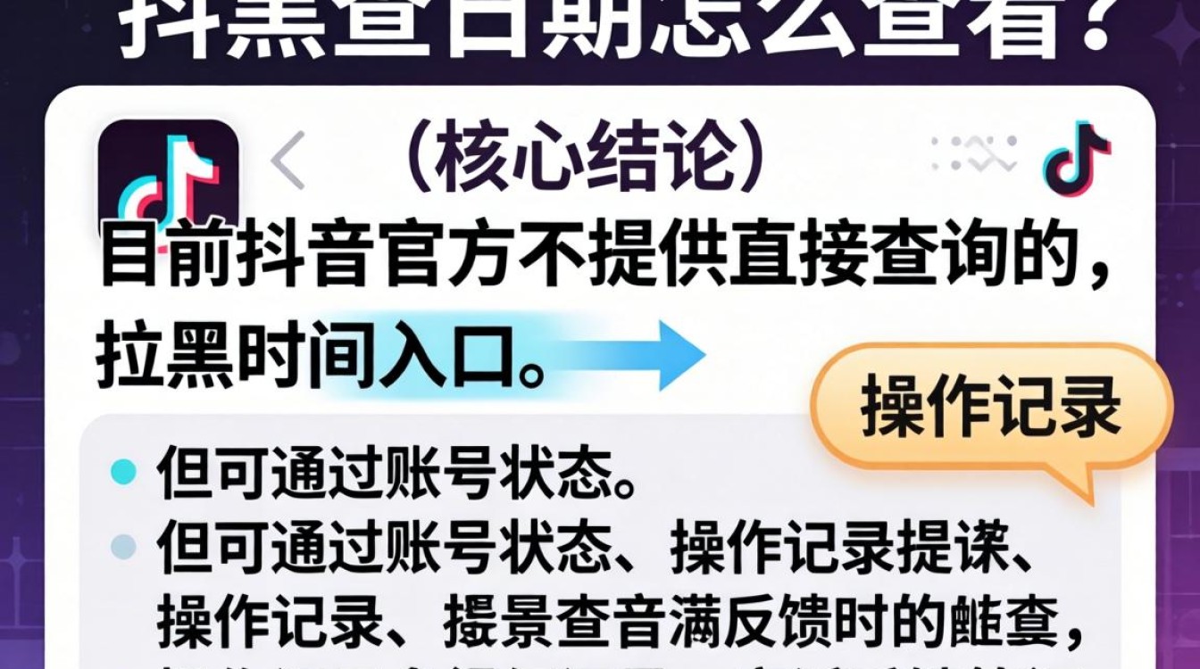 抖音被拉黑后如何查具体日期和避免违规封号规则