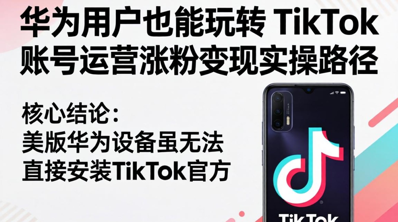 美版华为账号运营涨粉变现秘籍