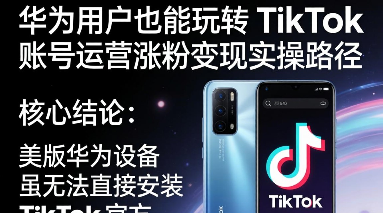 美版华为账号运营涨粉变现秘籍