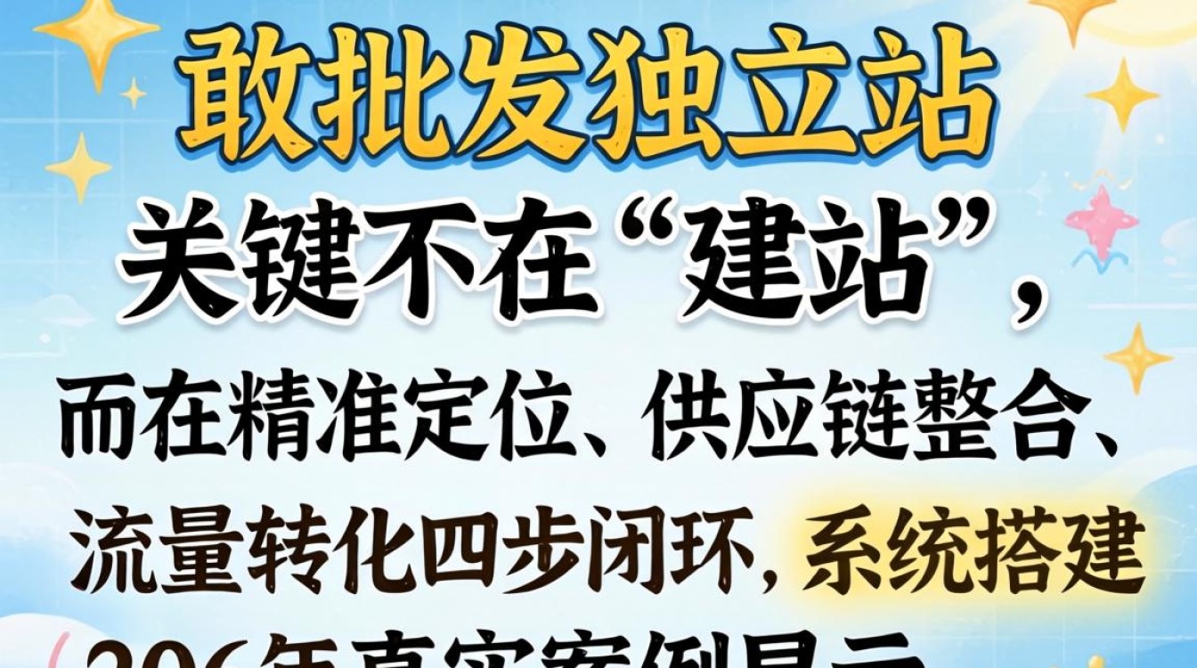 独立站建站流程与实操步骤