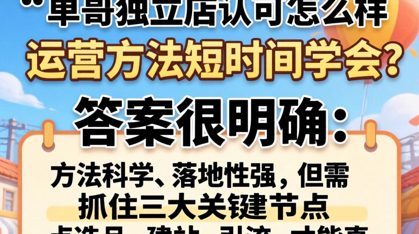 万单哥独立站运营方法短时间学会