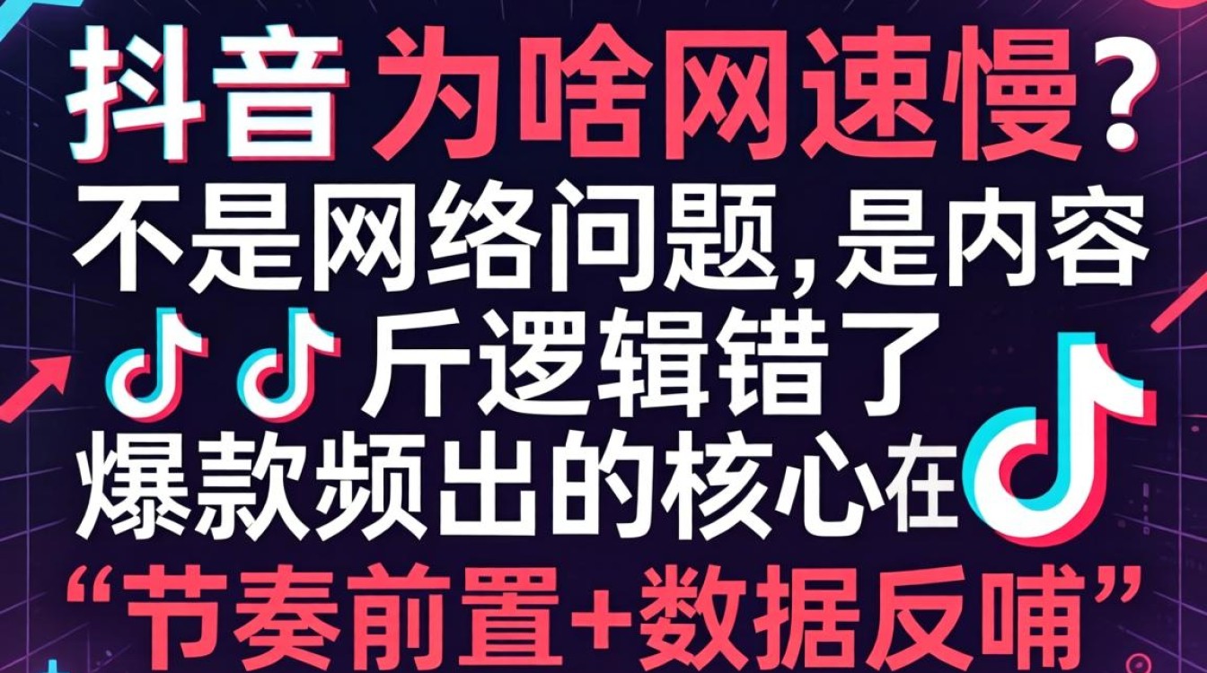 TikTok网速慢原因及内容创作技巧