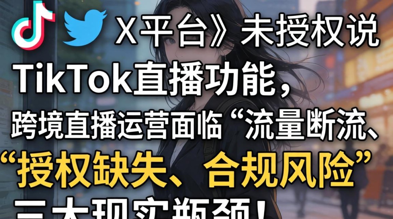 推特不授权tiktok怎么直播运营