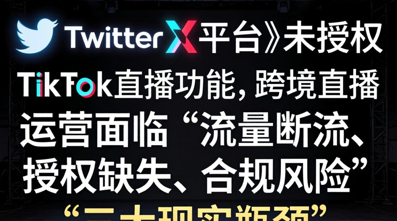 推特不授权tiktok怎么直播运营