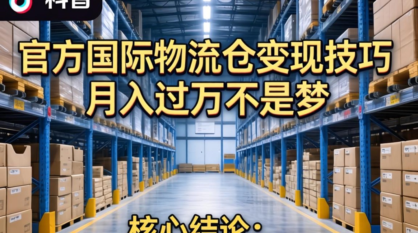 TikTok官方国际物流仓怎么变现