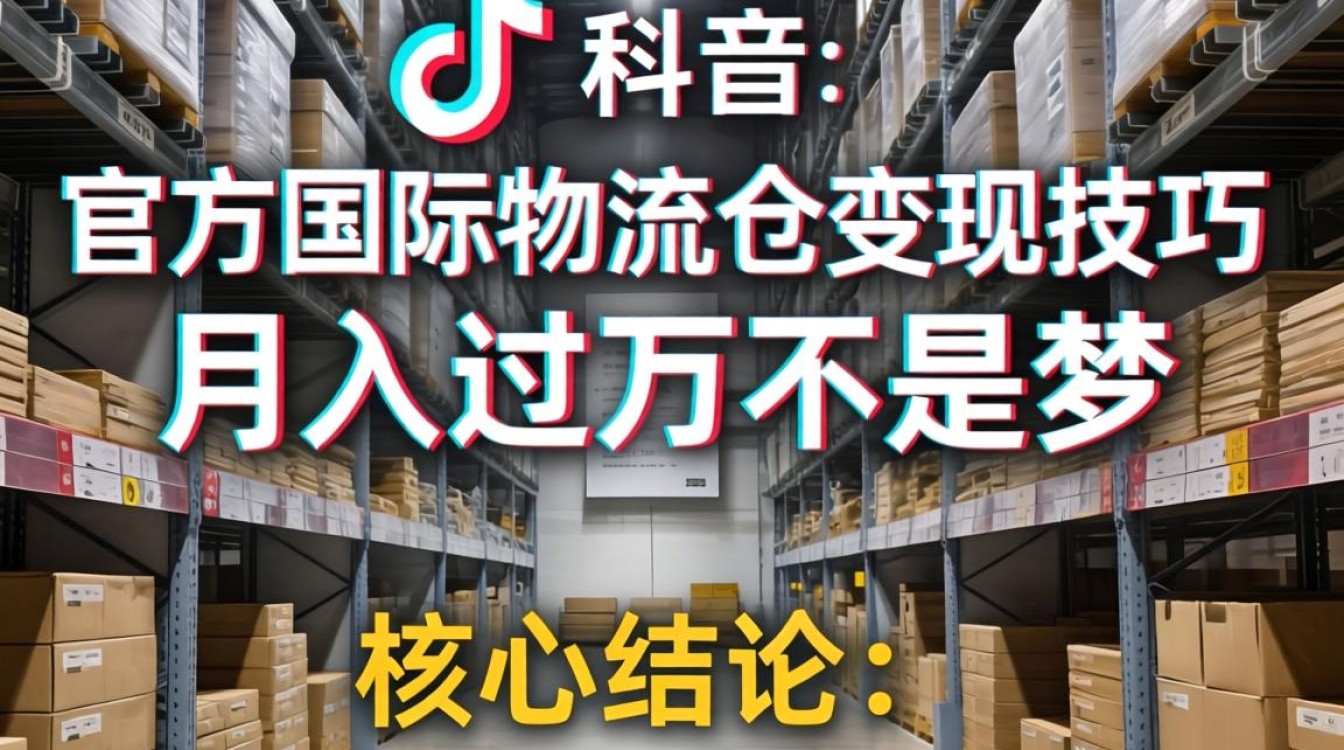 TikTok官方国际物流仓怎么变现
