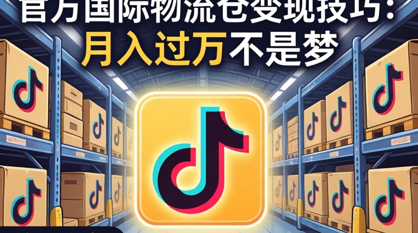 TikTok官方国际物流仓怎么变现