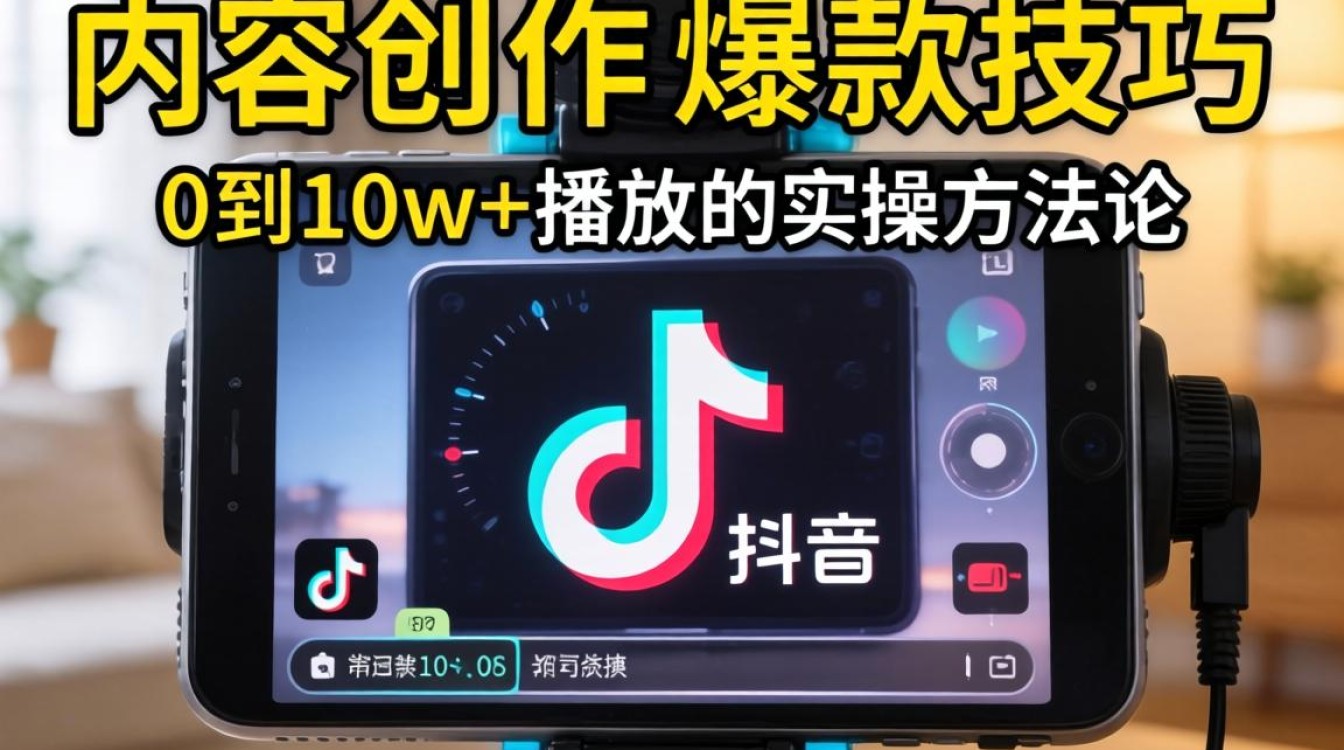 录屏转抖音视频的爆款内容创作技巧