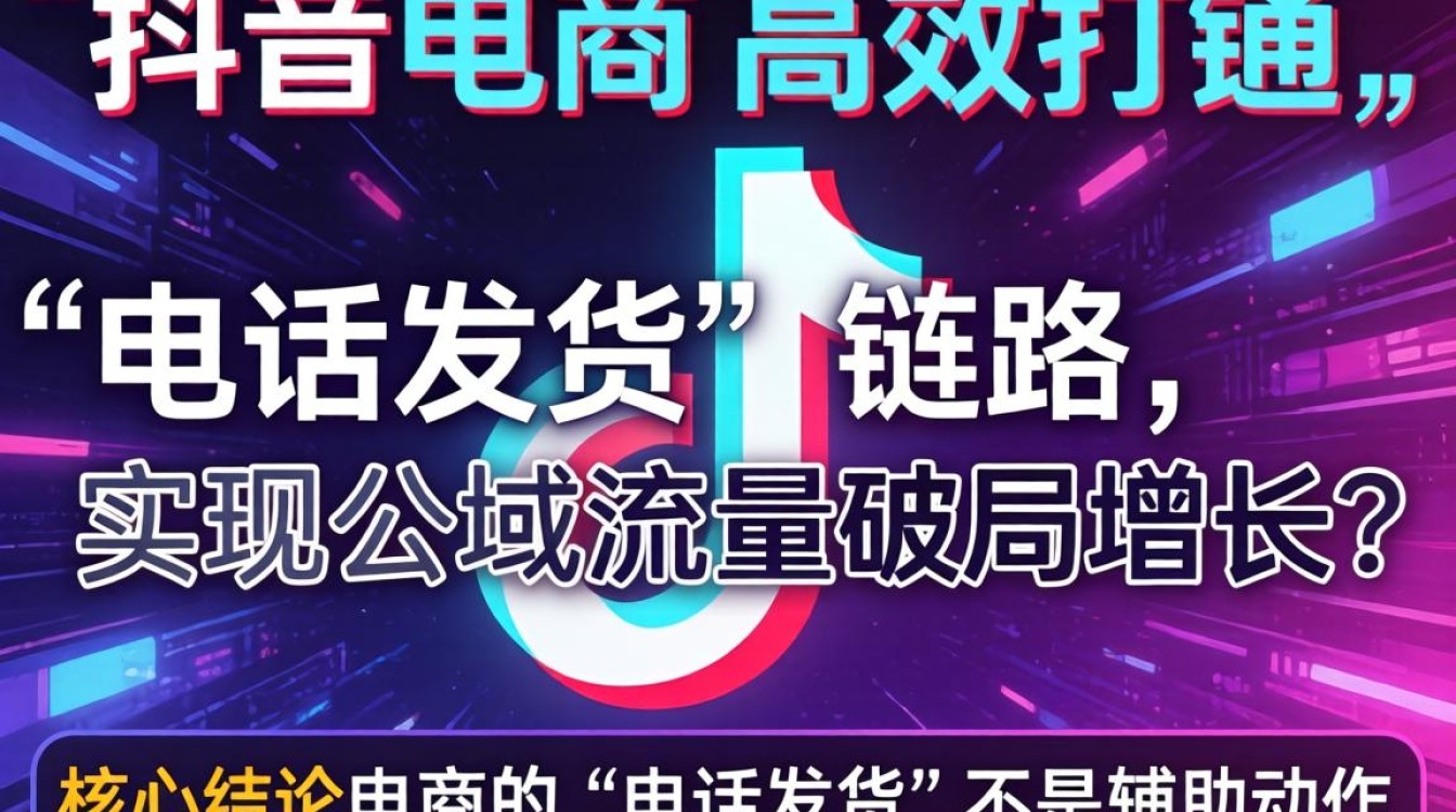 抖音电商公域流量获取方法