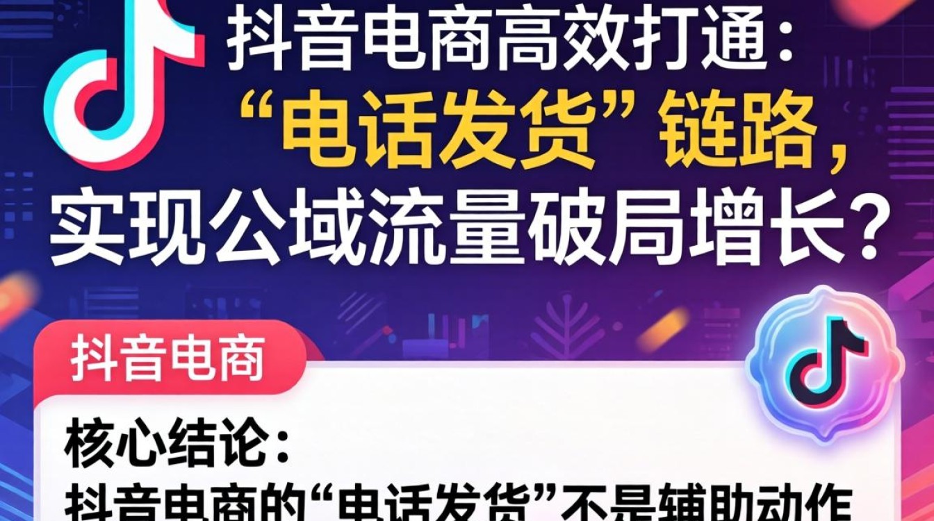抖音电商公域流量获取方法