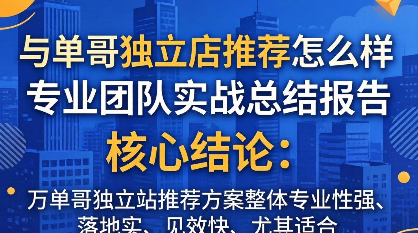 万单哥独立站靠谱吗专业团队实战总结