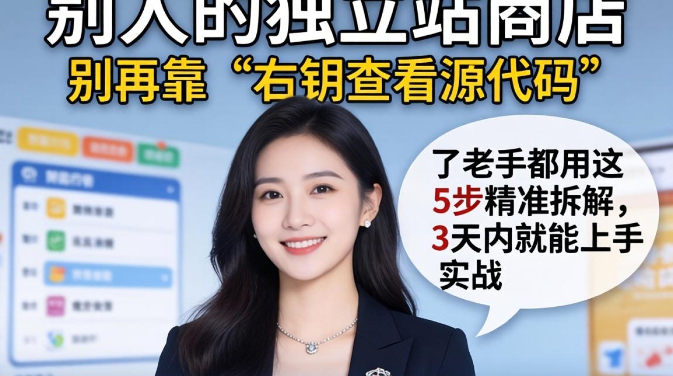 独立站店铺分析技巧与老手实战经验分享