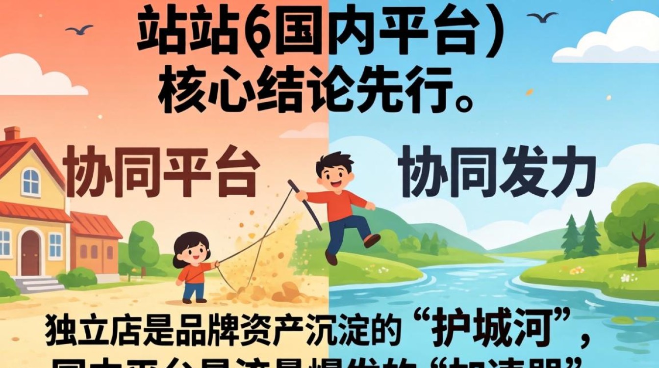 独立站与国内平台对比及运营效率提升核心技巧