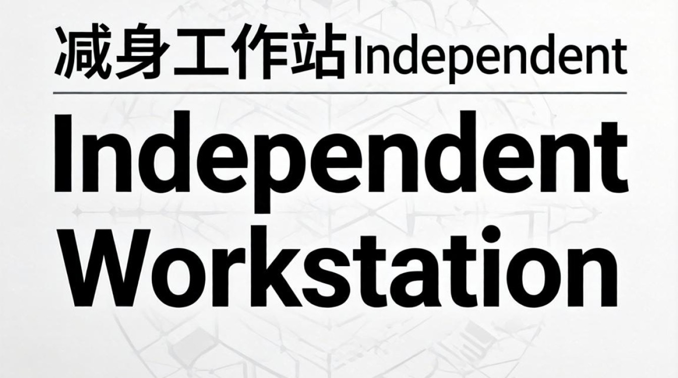 独立工作站英语怎么说