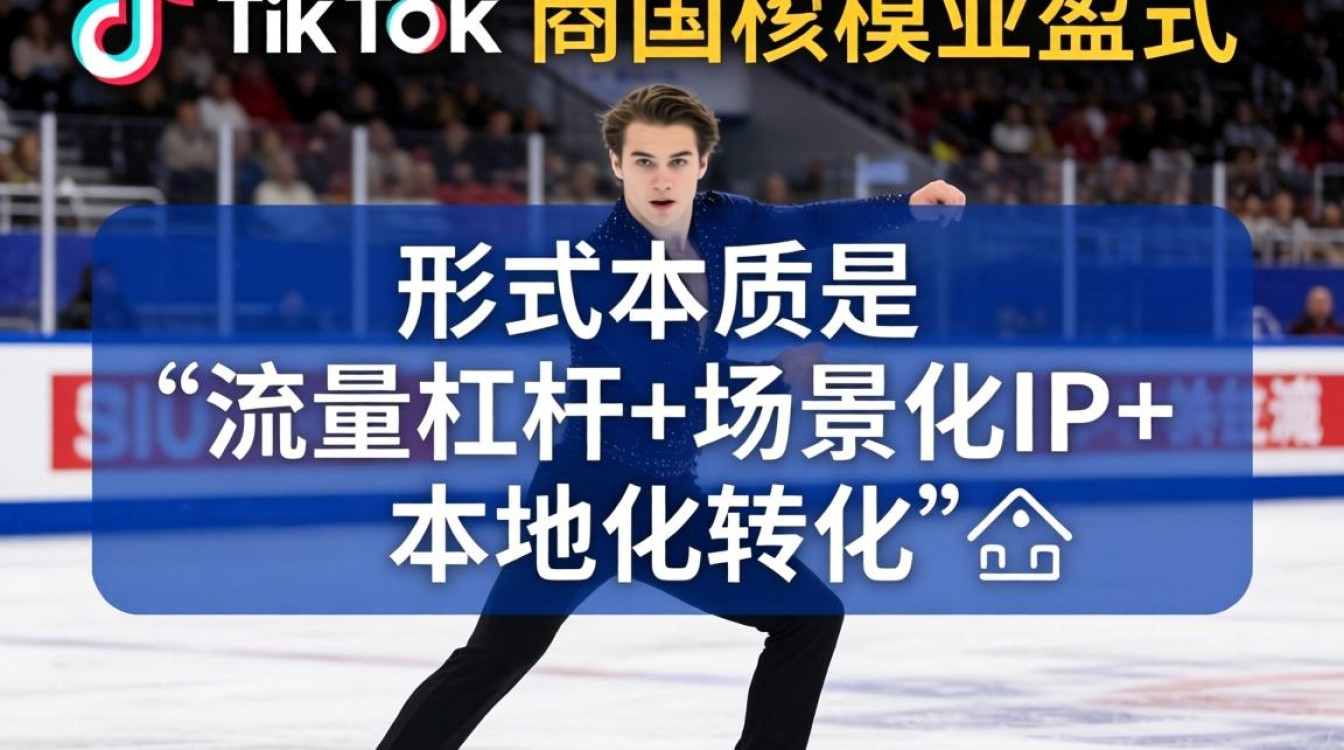 外国帅哥TikTok冰场跳舞靠什么赚钱