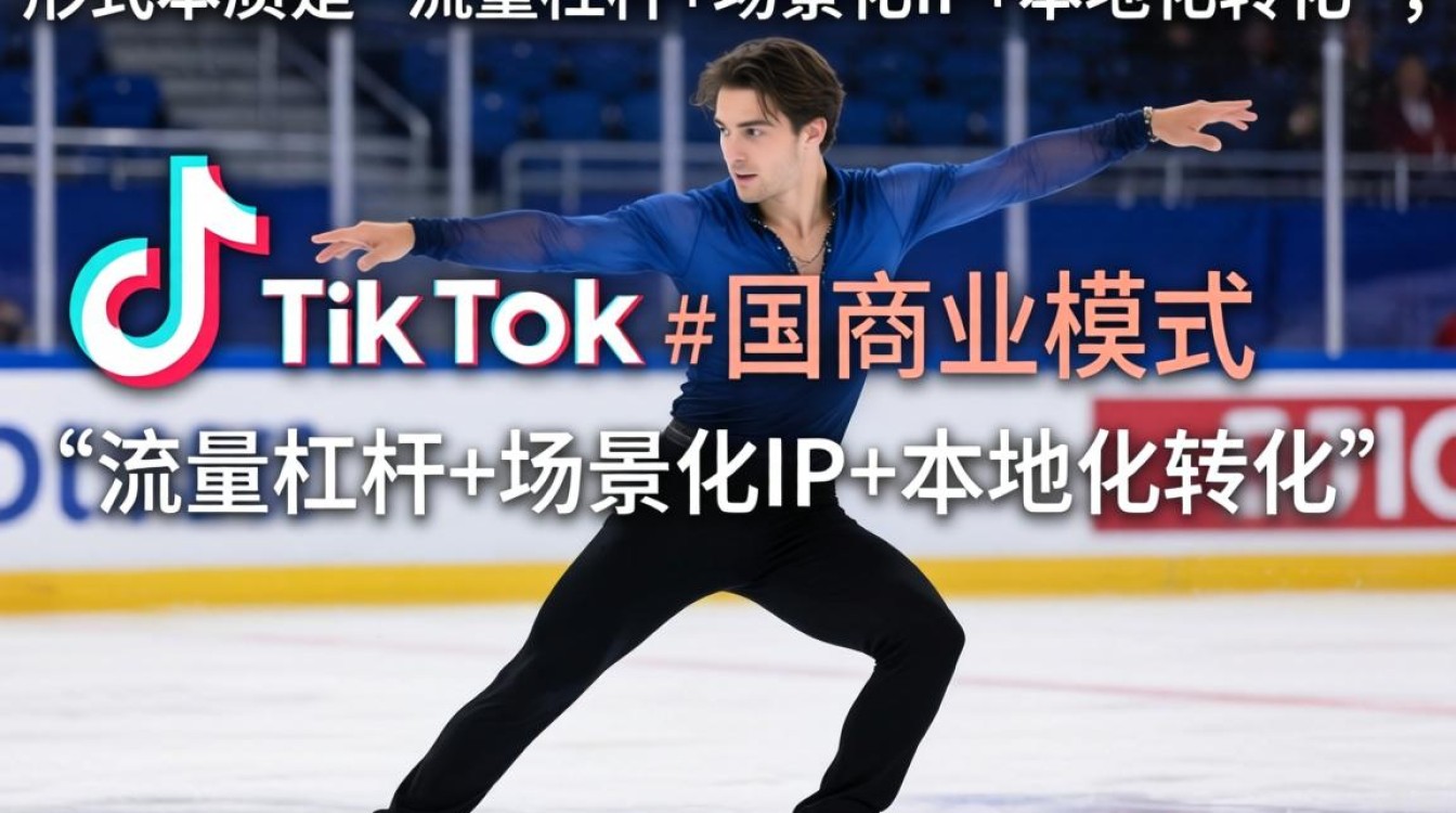 外国帅哥TikTok冰场跳舞靠什么赚钱