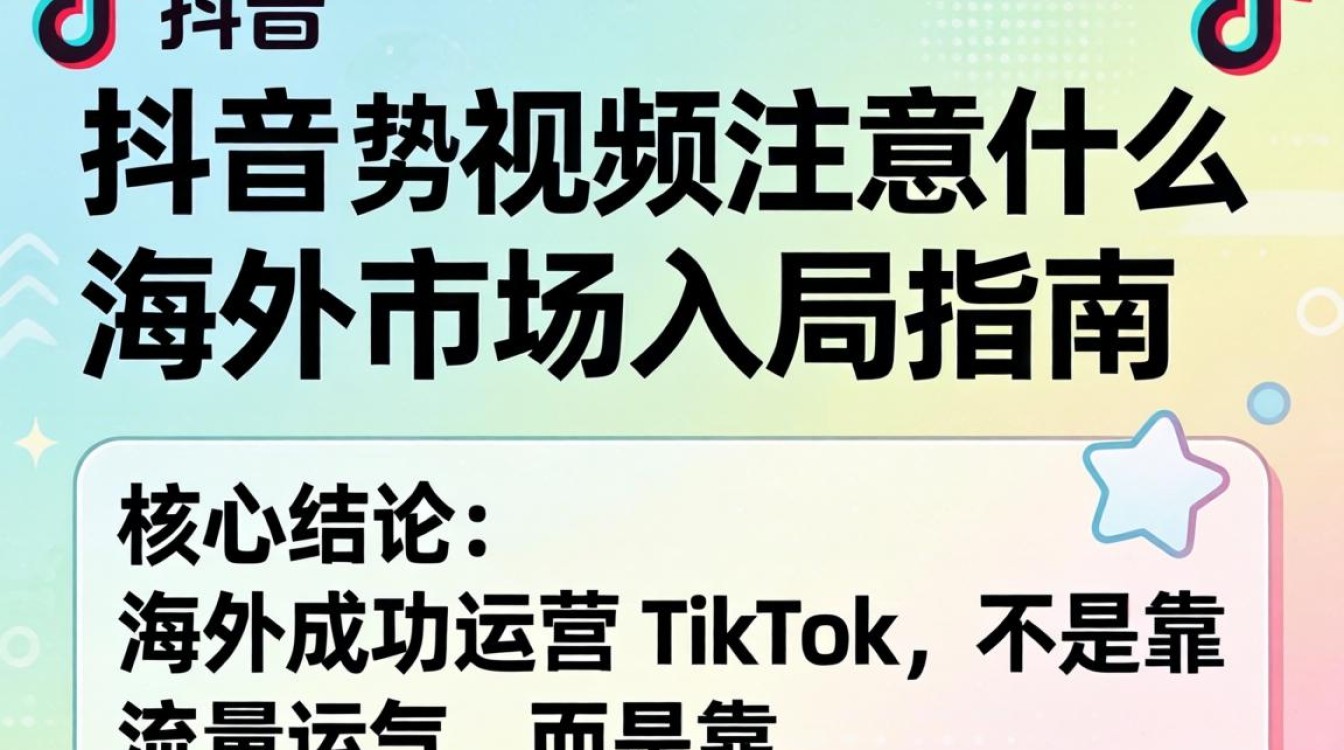 TikTok发视频注意什么