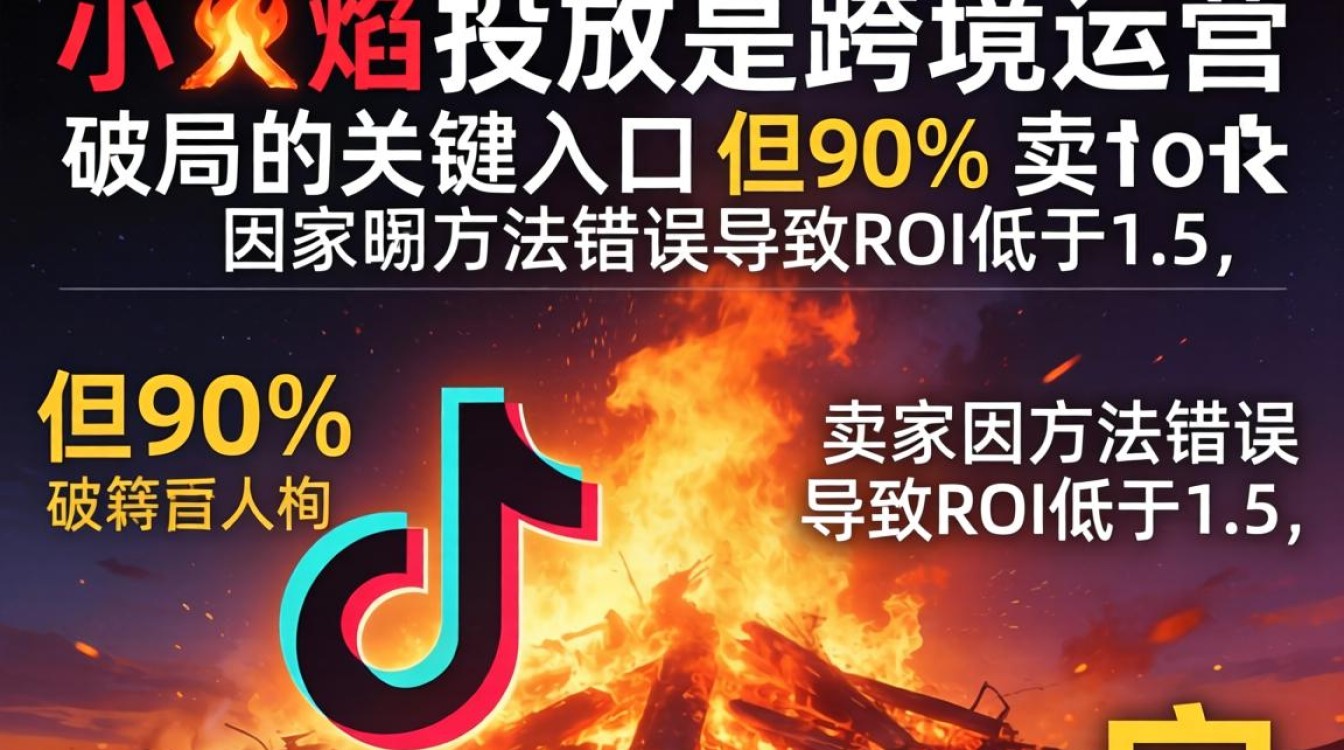 TikTok小火苗投放教程跨境运营入门到进阶