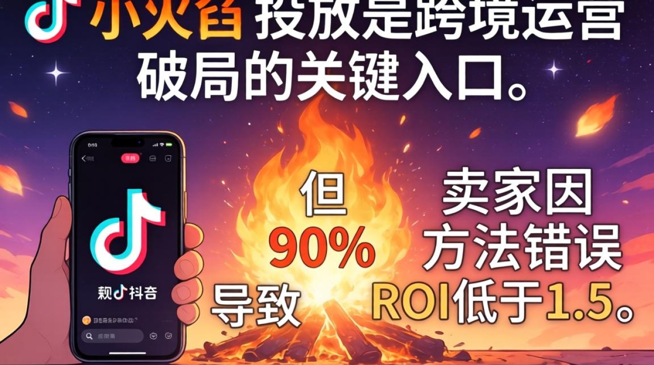 TikTok小火苗投放教程跨境运营入门到进阶