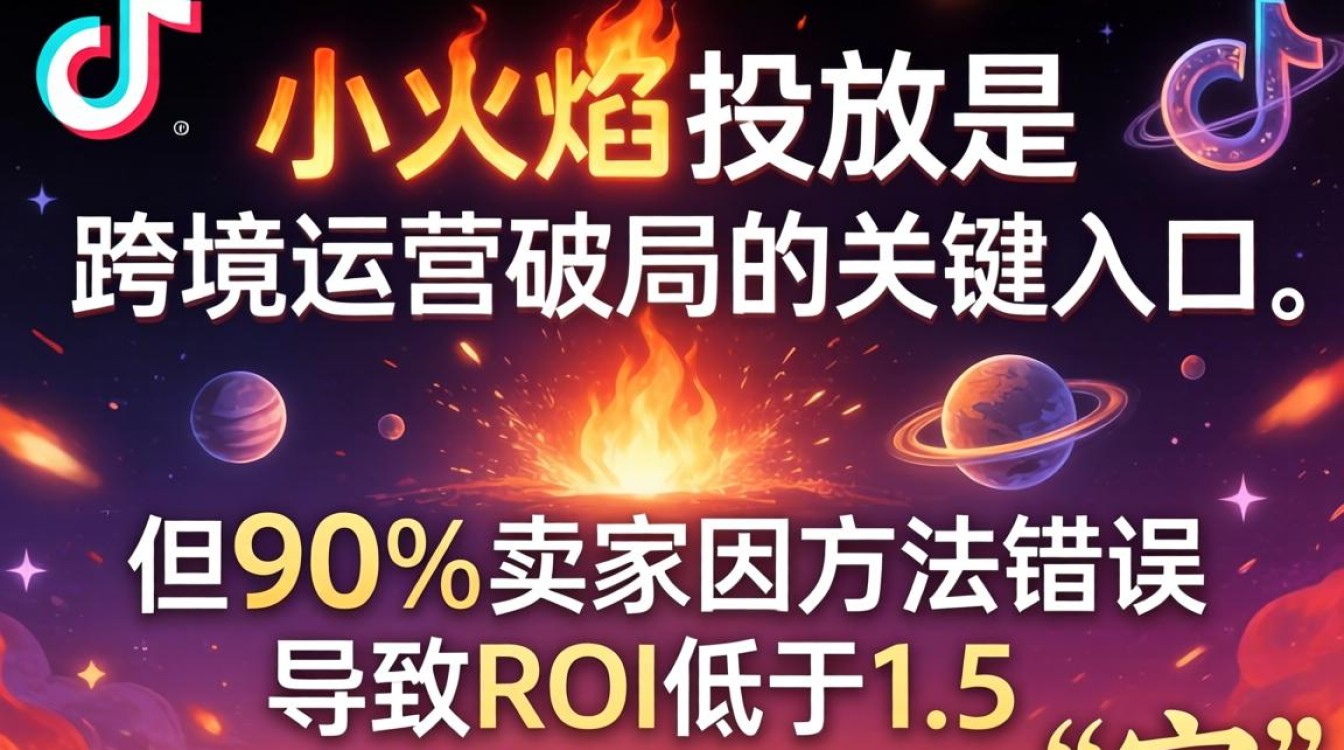 TikTok小火苗投放教程跨境运营入门到进阶