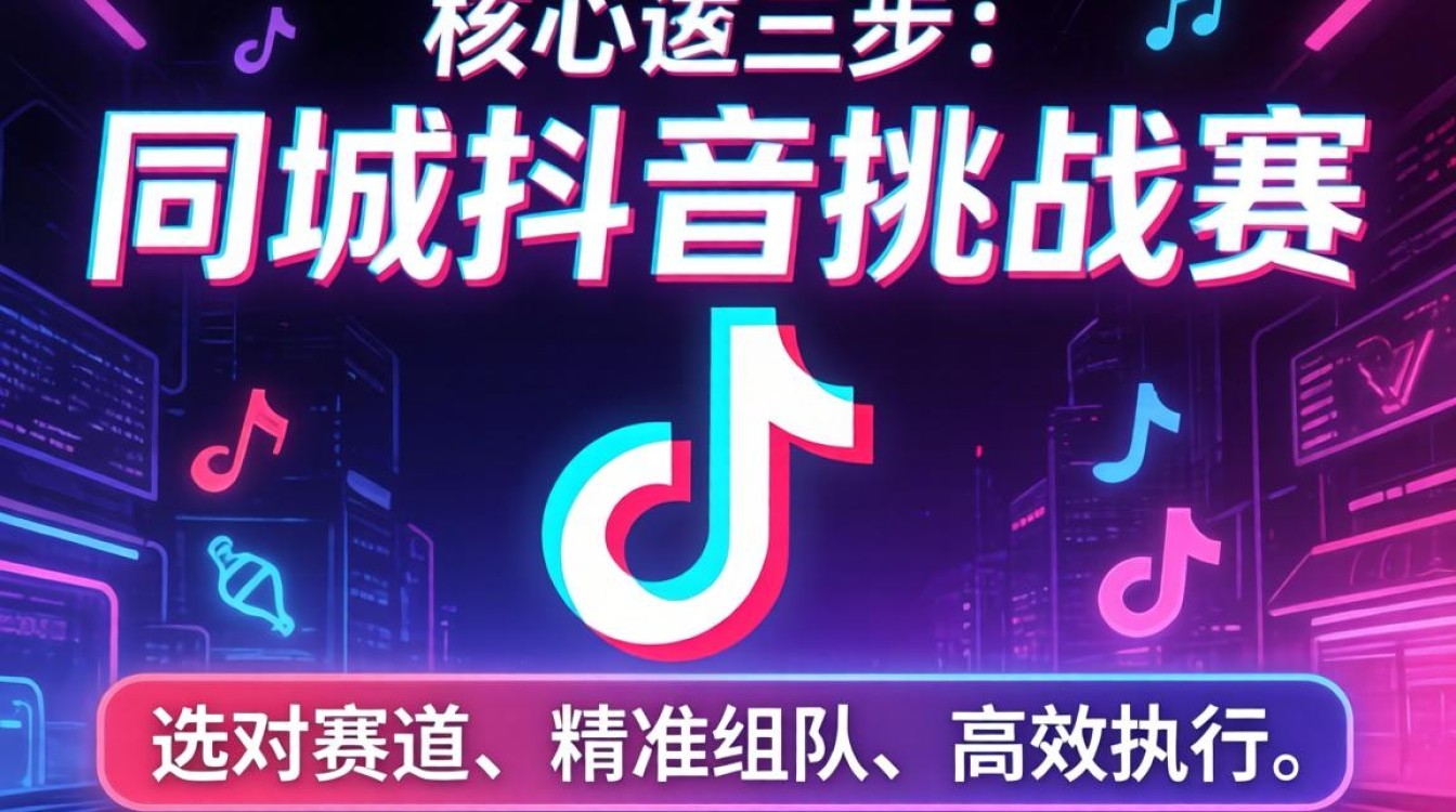 抖音同城挑战赛参与步骤与可复制成功经验