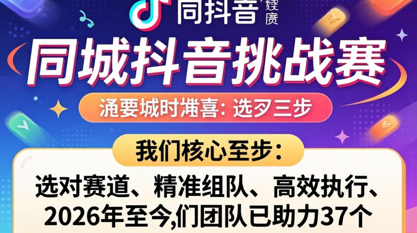抖音同城挑战赛参与步骤与可复制成功经验