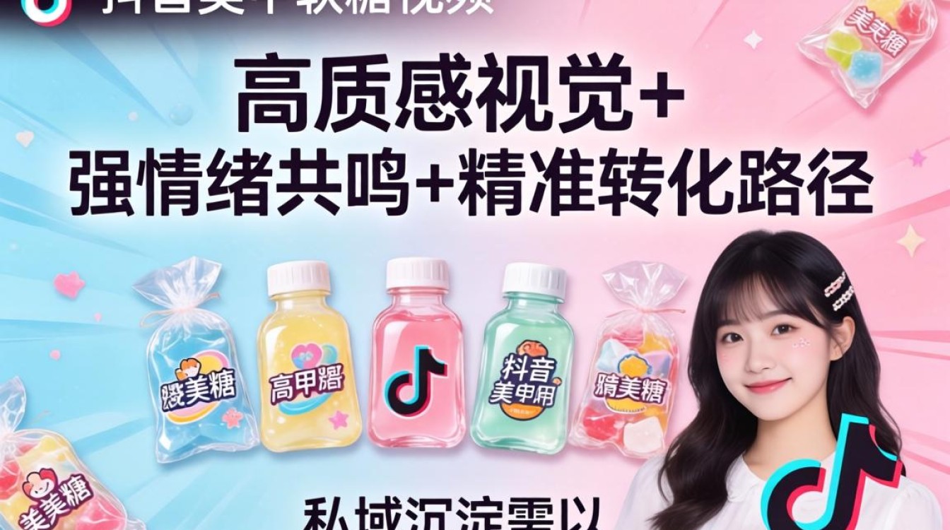 抖音美甲软糖视频怎么拍