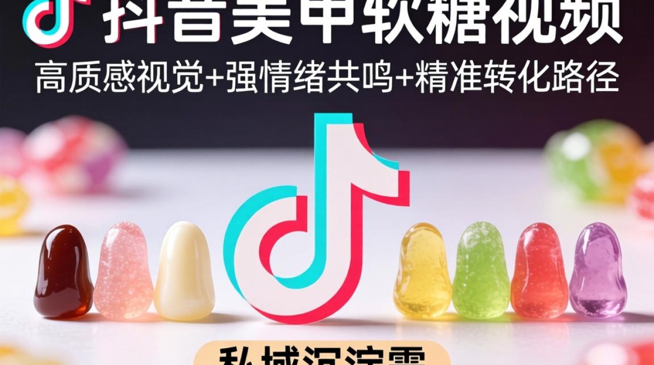 抖音美甲软糖视频怎么拍