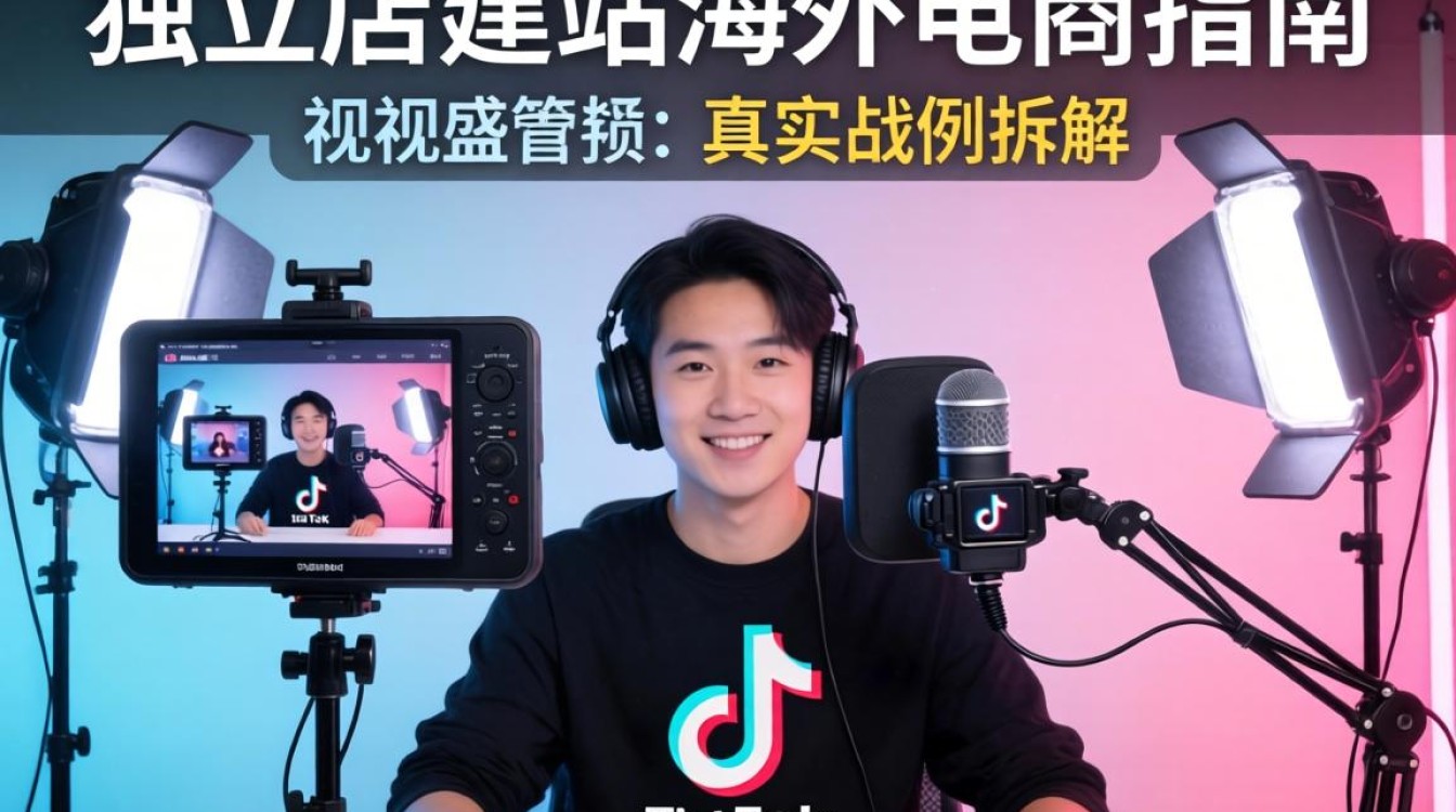 海外电商独立站建站与直播设备指南