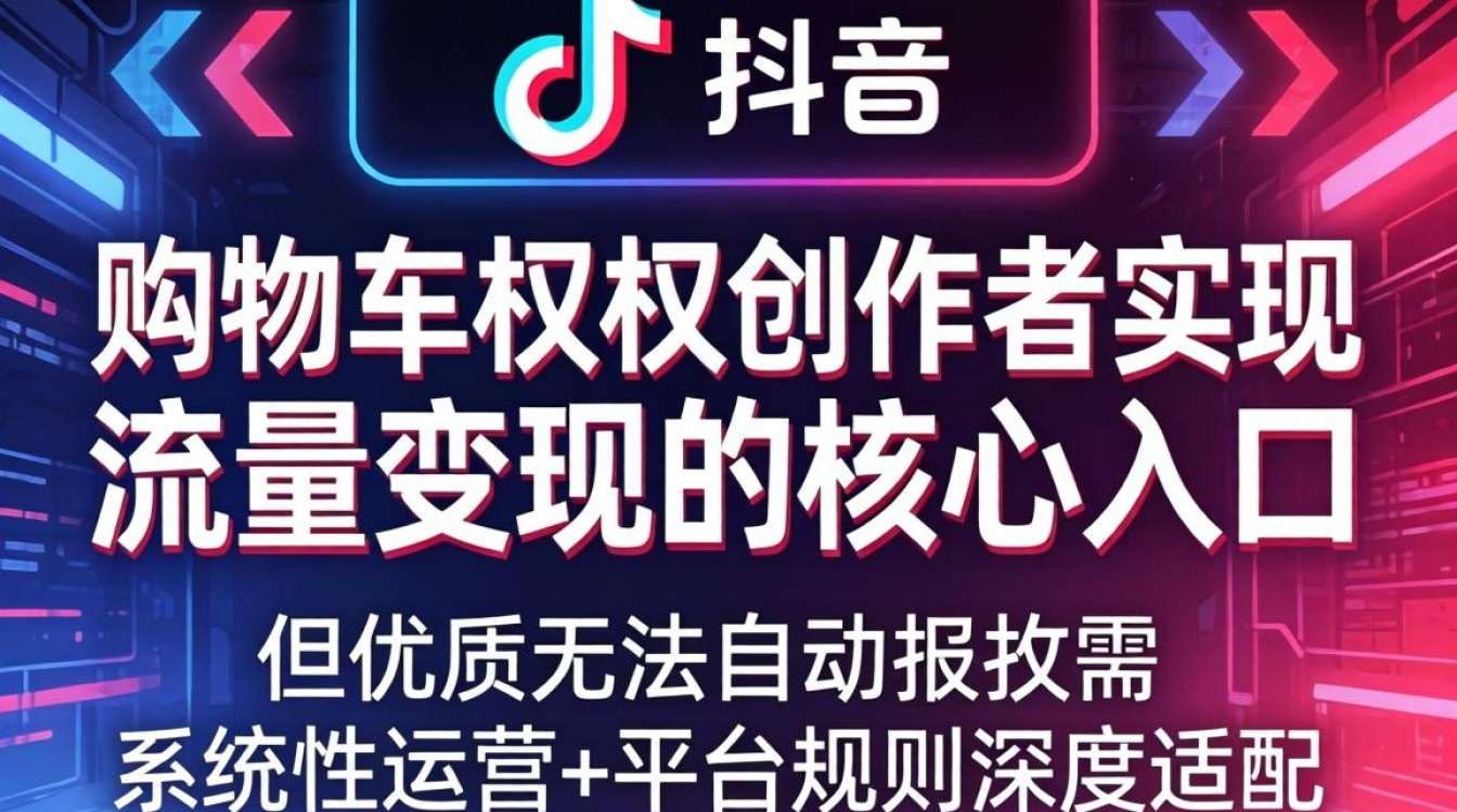 TikTok购物车权限怎么开通