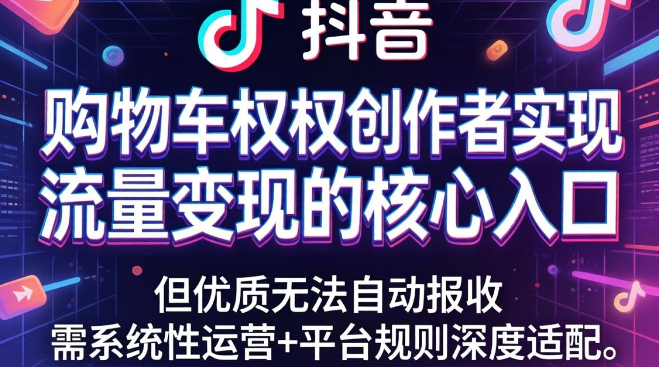 TikTok购物车权限怎么开通