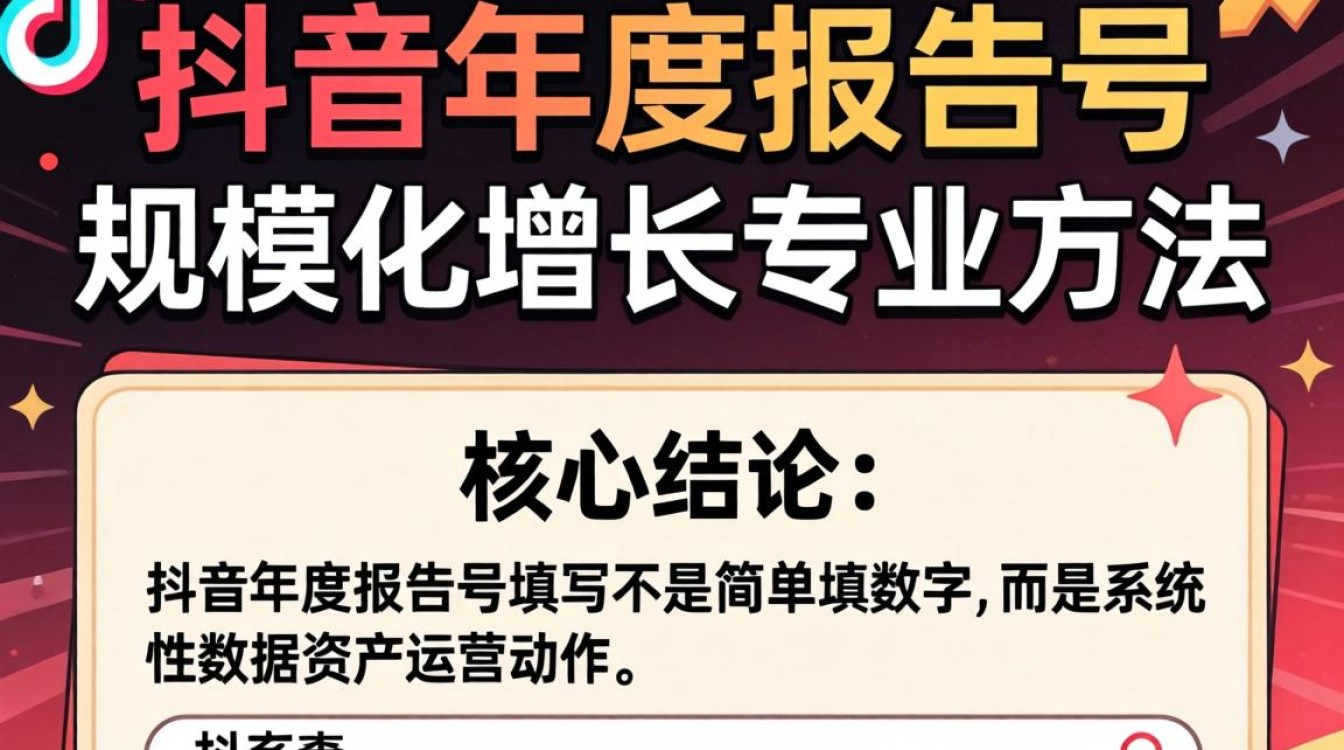 抖音年度报告号怎么填