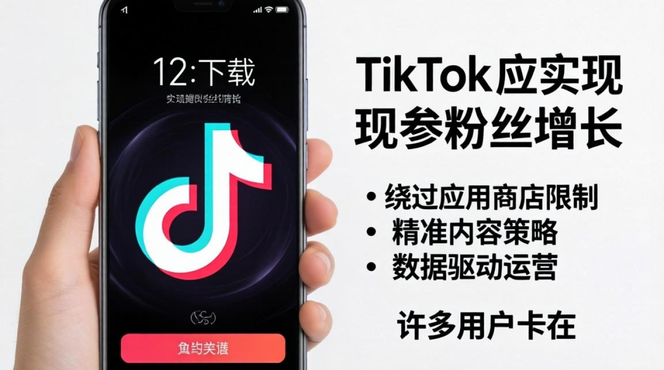 TikTok华为下载安装教程粉丝增长运营秘籍