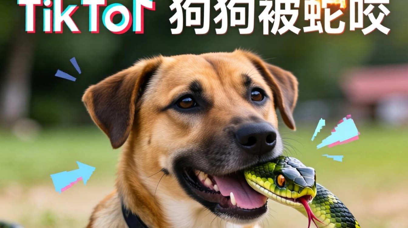TikTok狗狗被蛇咬爆火原因是什么