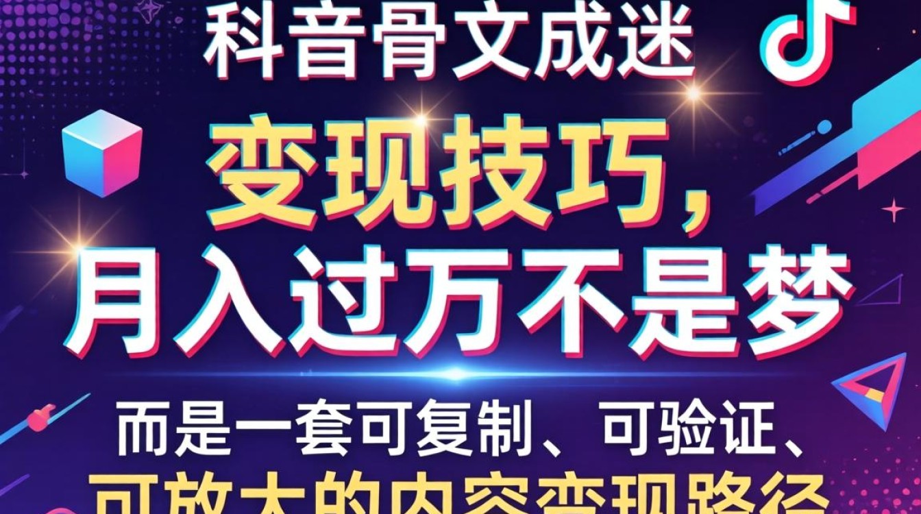 TikTok甲骨文成迷变现技巧