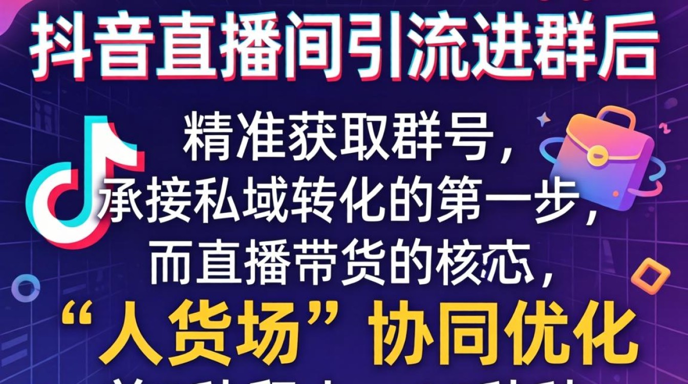 抖音直播带货群号怎么找