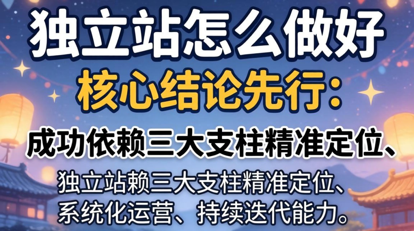 电商独立站运营全流程实战指南
