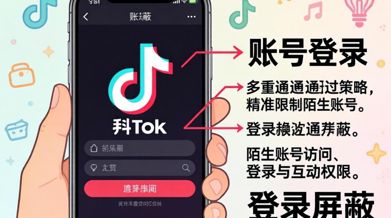 TikTok账号登录屏蔽设置方法