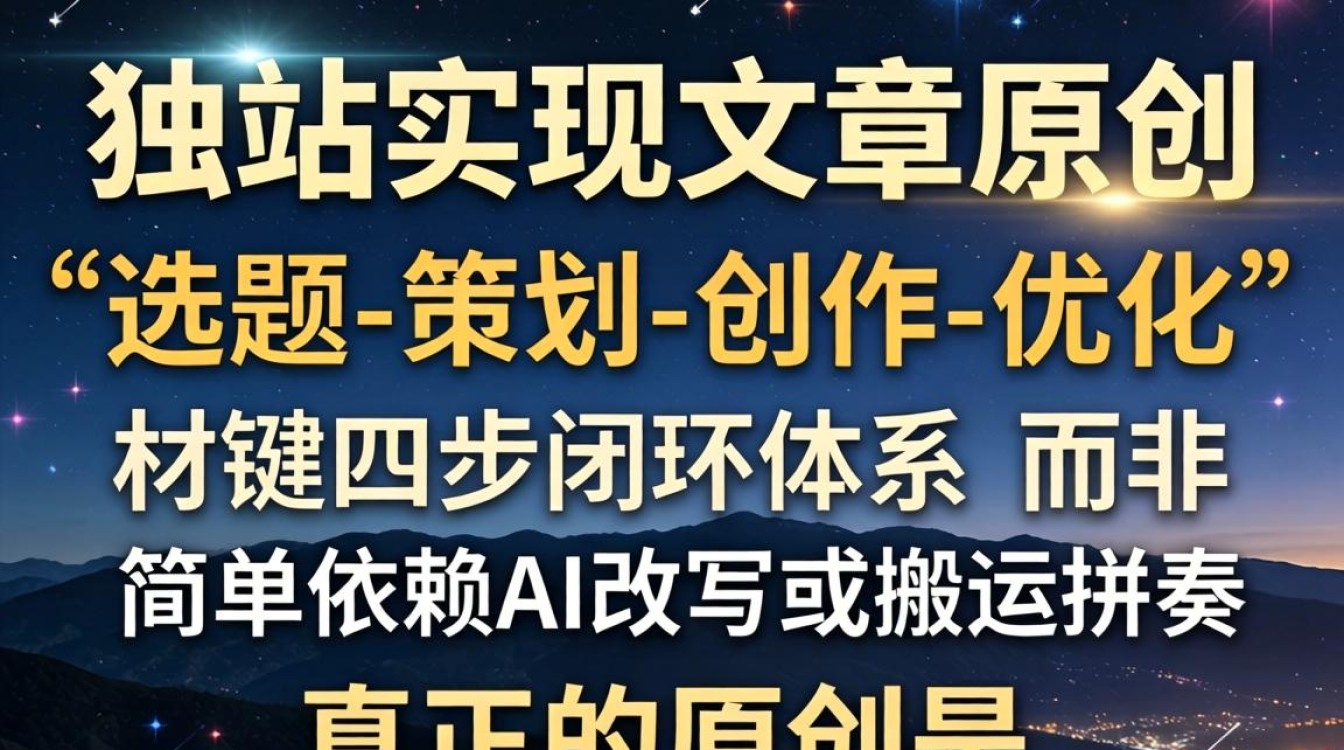 独立站文章快速原创的方法