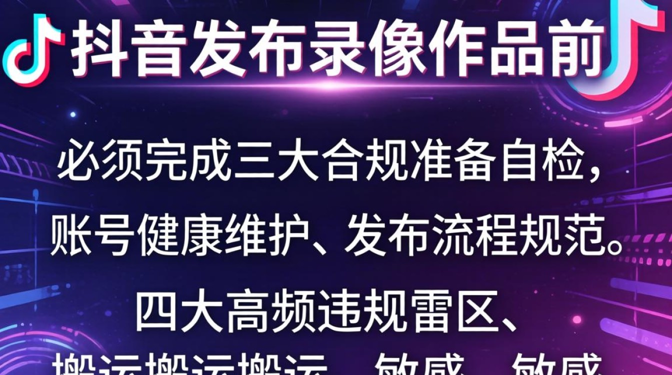 抖音发视频违规规则及避坑指南