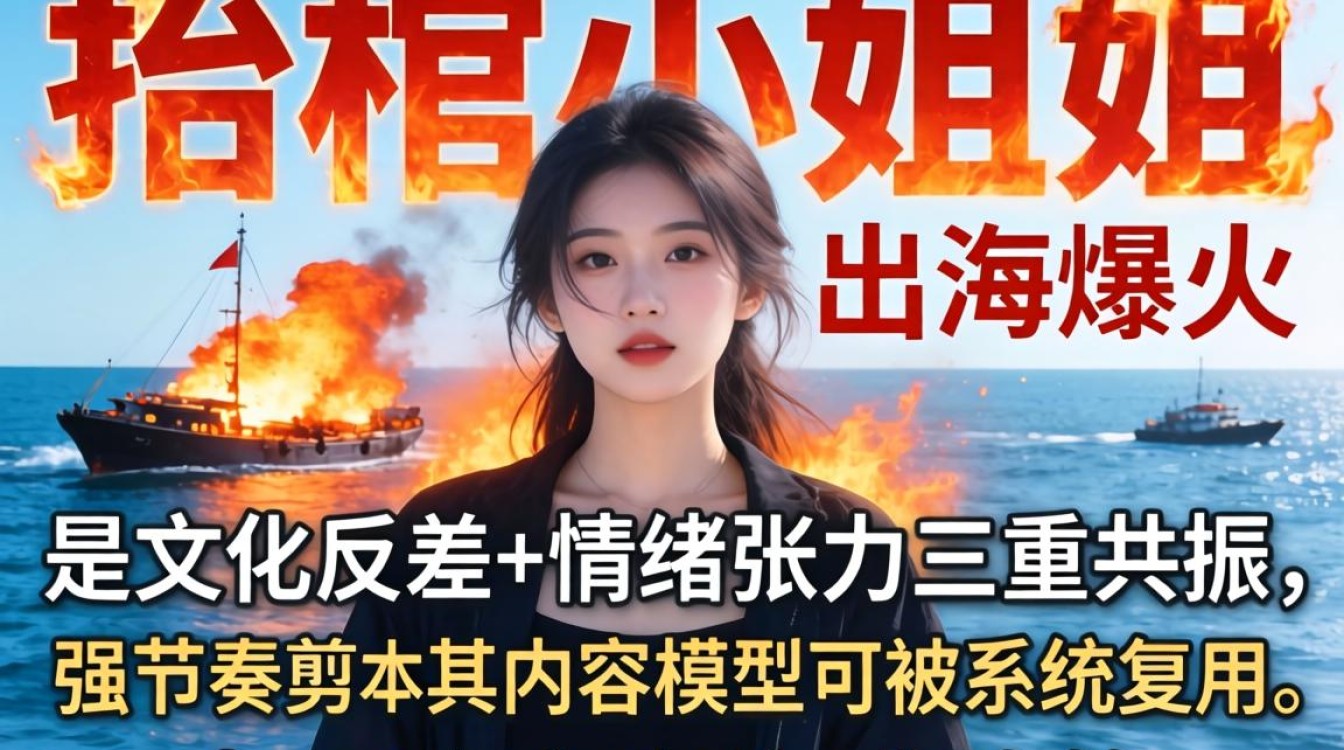 TikTok抬棺小姐姐如何出海爆火