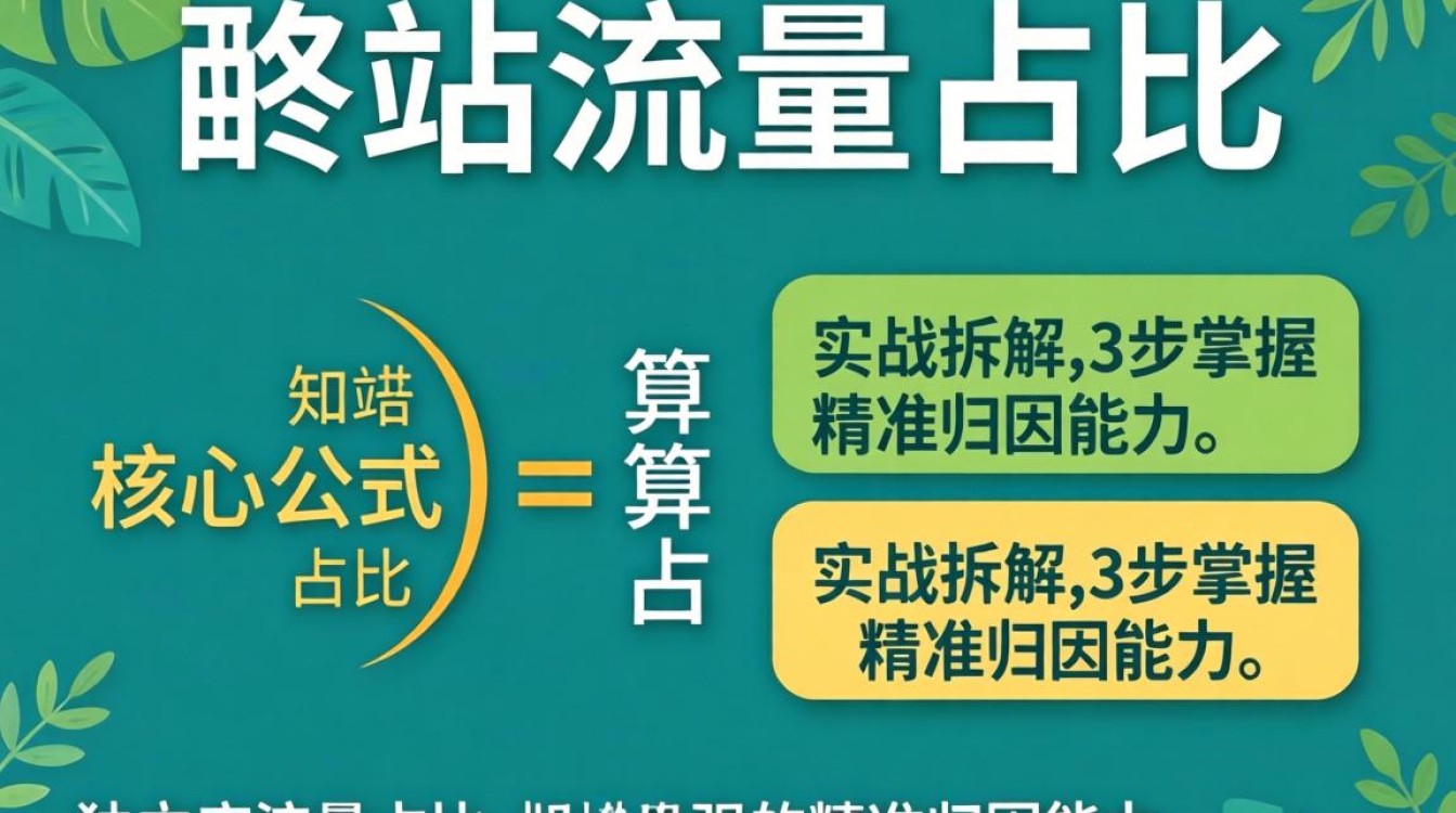 独立站流量占比计算方法实战教学