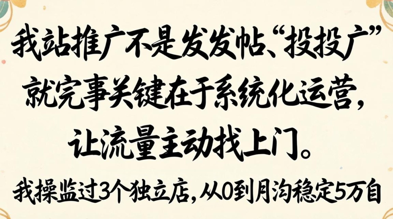 独立站推广秘笈教程建议收藏