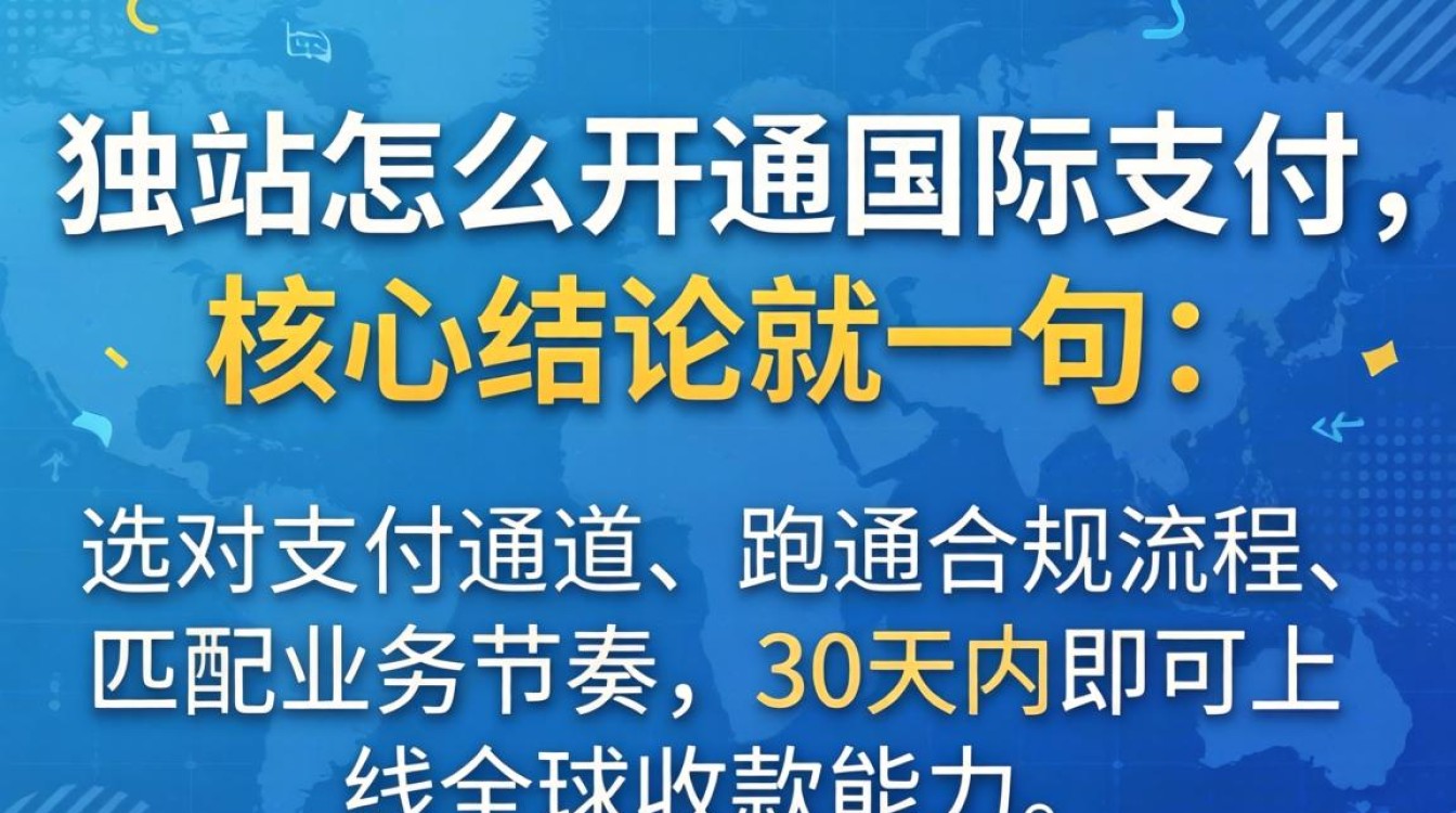 独立站开通国际支付流程及避坑指南