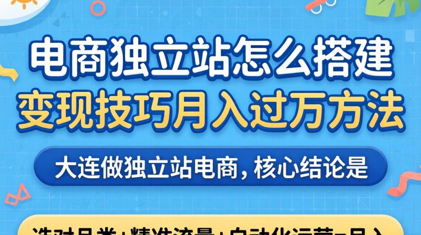 大连电商独立站怎么搭建