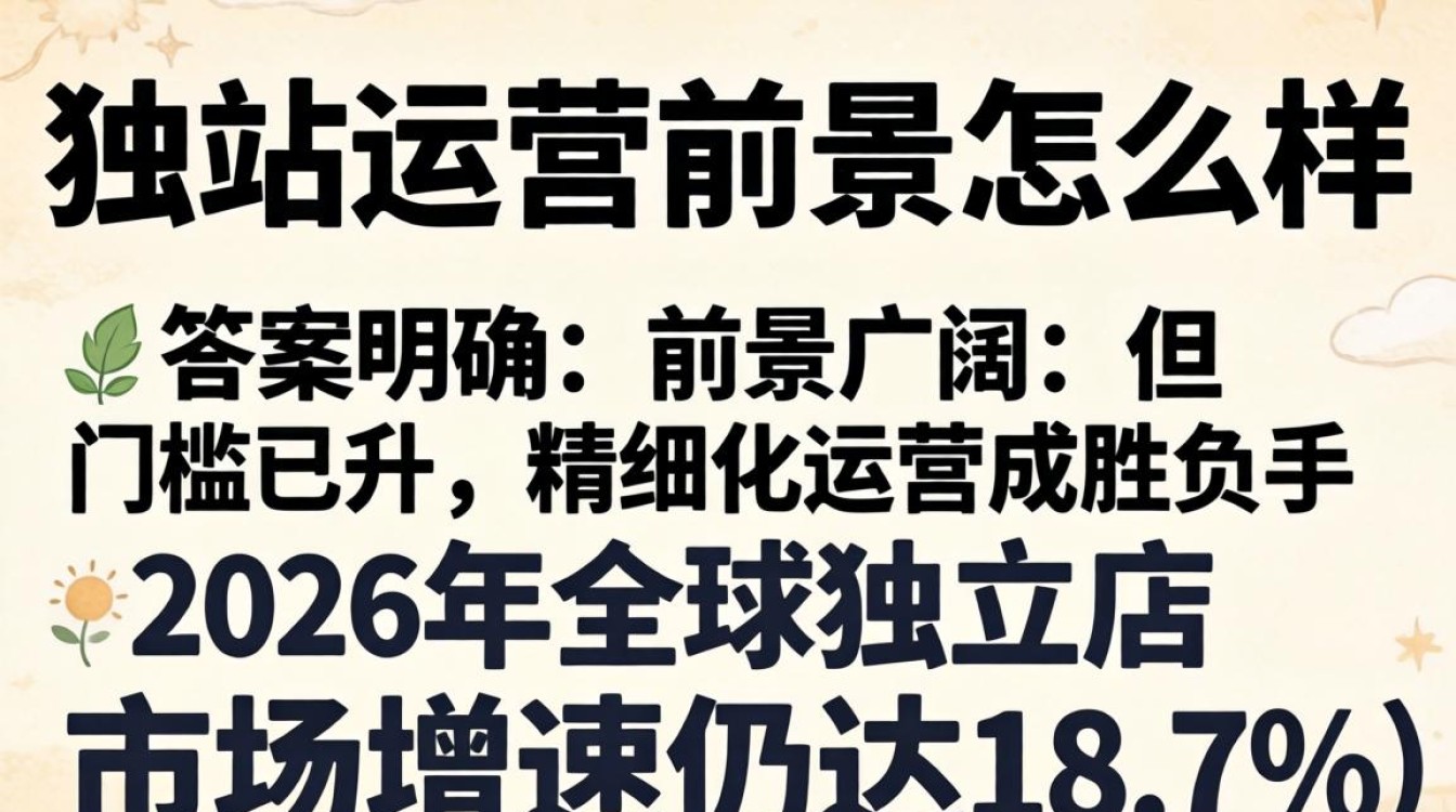 2026独立站运营热门推荐及行业趋势分析