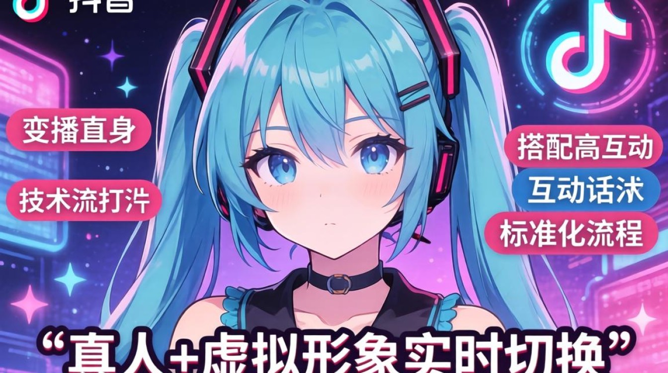 抖音动漫变身直播流程与可复制成功经验