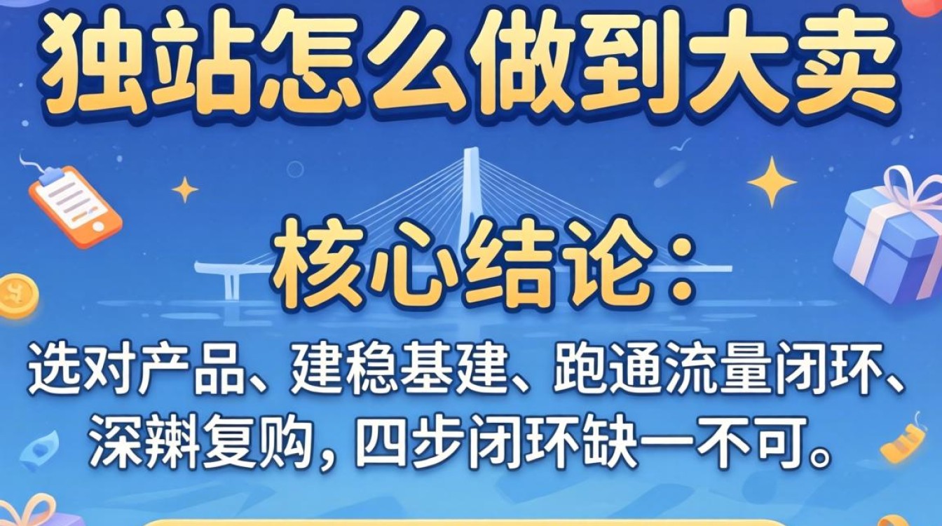 独立站新手入门指南大卖技巧
